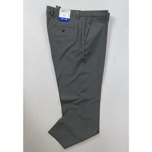 Greg Norman Flat Front Flex Waist Chino Traveler Pants. Houndstooth, 36X30. NWT!
